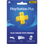 Sony Playstation Plus $59.99 12 Month Subscription eGift Card (Email Delivery)