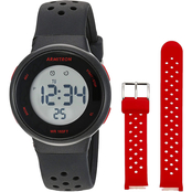 Armitron Sport Digital Chronograph Silicone Watch with Interchangeable Strap