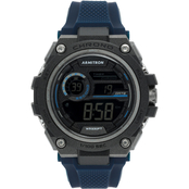 Armitron Men's Sport Digital Chronograph Silicone Strap Watch 40-8450BRD