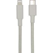Powerzone USB C to Lightning 6 ft. Braided Cable