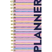TF Publishing Stripe Undated Ultimate Weekly Spiral Pocket Planner
