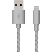 Powerzone Braided 6 ft. Lightning Cable
