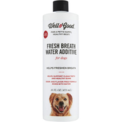 Well & Good Fresh Breath Water Additive for Dogs 16 oz.
