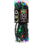 Kurt S. Adler 50 pc. Multicolor Wire Lights Set