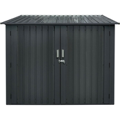 Hanover Galvanized Steel Bicycle Storage Shed