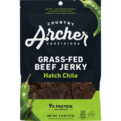 Country Archer Hatch Chile Beef Jerky 2.5 oz. each