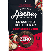 Country Archer Zero Sugar Spicy Sesame Garlic Beef Jerky 2 oz.