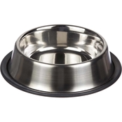 Harmony Brushed Stainless Steel No Tip Cat Bowl, 1 Cup