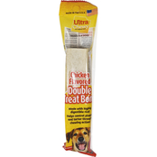 Ultra Chewy Double Treat Bone Chicken Flavor for Dogs 2.8 oz.