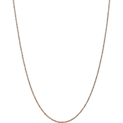 14K Rose Gold 1.7mm Ropa Chain Necklace