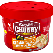 Campbell's Chunky Chicken & Dumpling Soup Microwaveable Bowl 15.25 oz.