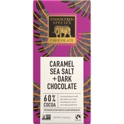 Endangered Species Eagle Dark Chocolate with Caramel & Sea Salt 3 oz.