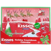 Hershey Kisses North Pole Advent Calendar with Kisses