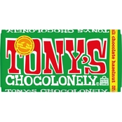Tony's Chocolonely 32% Milk Chocolate Hazelnut Bar 6.35 oz.