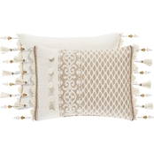 J. Queen New York Milano Sand Boudoir Decorative Throw Pillow
