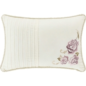 Royal Court Chambord Ivory Boudoir Decorative Throw Pillow