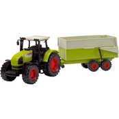 Dickie Toys Claas Farm Tractor with Trailer