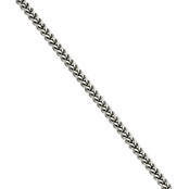 Chisel Stainless Steel 6.75mm Franco Bracelet
