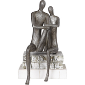 Uttermost Courtship Antique Nickel Finish Figurine Sculpture