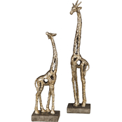 Uttermost Masai Giraffe Figurines, Set of 2