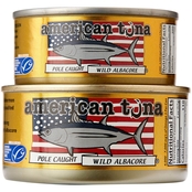 American Tuna Pole and Line Albacore Steak 18 cans, 3.5 oz.