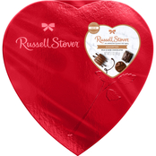 Russell Stover Red Foil Heart Assorted Chocolates 5.1 oz.