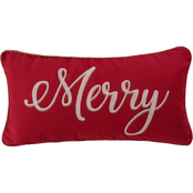 Levtex Home Yuletide Merry Pillow