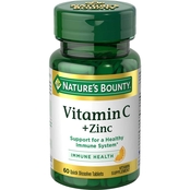Nature's Bounty Vitamin C + Zinc Quick Dissolve