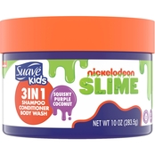 Suave Kids Purple Slime 3-in-1 Shampoo + Conditioner + Body Wash 10 oz.