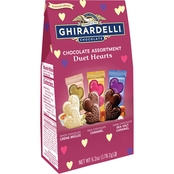 Ghirardelli Assorted Duet Hearts Large Bag 5.8 oz.