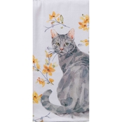 Kay Dee Designs Sweet Home Cat Dual Purpose Terry Towel