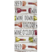 Kay Dee Designs Tuscan Wine Down Uncork Dual Purpose Terry Towel