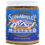 Sun Valley Mustard Chardonnay Flavor 6 jars, 7.5 oz. each