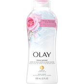 Olay Fresh Outlast Rose Water and Sweet Nectar Body Wash 22 oz.
