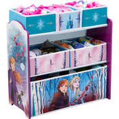 Delta Children Disney Frozen II Design and Store 6 Bin Toy Organizer