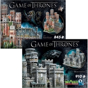 Wrebbit 3D Puzzles Game of Thrones 1,755 pc. Bundle