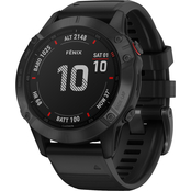 Garmin Fenix 6 Pro Black with Black Band Multisport GPS Smartwatch