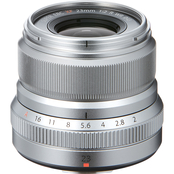 FujiFilm XF 23mm F2 R WR Lens, Silver
