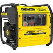 Champion 4250W RV Ready Open Frame Inverter Generator with Quiet Technology
