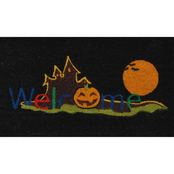 Callowaymills Halloween Welcome 17 x 29 in. Doormat