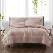 Cannon Heritage Solid Reversible Comforter Set