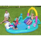 H2OGO! Magical Unicorn Carriage Play Pool Center