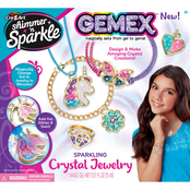 Cra-Z-Art Shimmer n Sparkle Gemex Sparkling Crystal Jewelry Kit