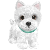 First and Main Wuffles Westie 7 in. Sitting Plush Dog