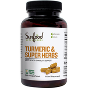 Sunfood Turmeric & Super Herbs Capsules 601 mg, 90 ct.