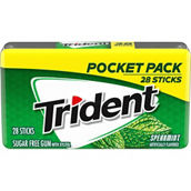 Trident Spearmint Pocket Pack 28 sticks