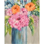 Inkstry Floral No. 2 Giclee Gallery Wrap Canvas Print
