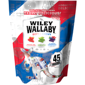 Wiley Wallaby Red, White and Blue Licorice Bites 15 oz.