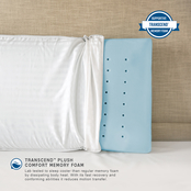 SensorPEDIC Ultra Comfort Transcend Memory Foam Bed Pillow