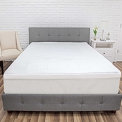 SensorPEDIC Euro Majestic 3 Zone Quilted Memory Foam 3 in. Bed Topper
